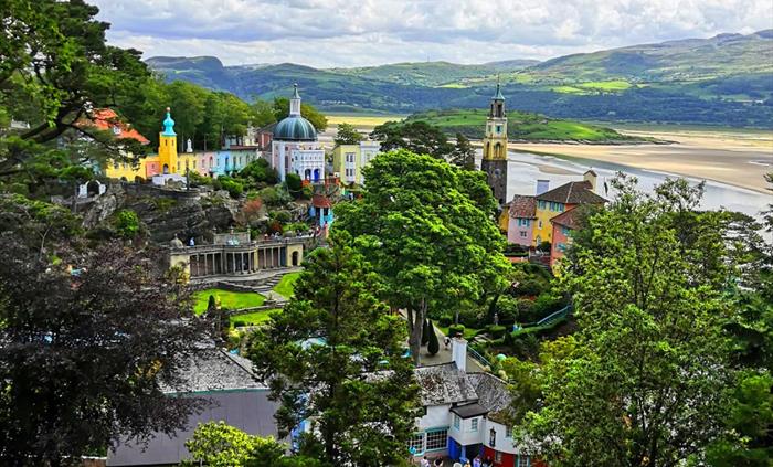 Portmeirion, Gwynedd, North Wales